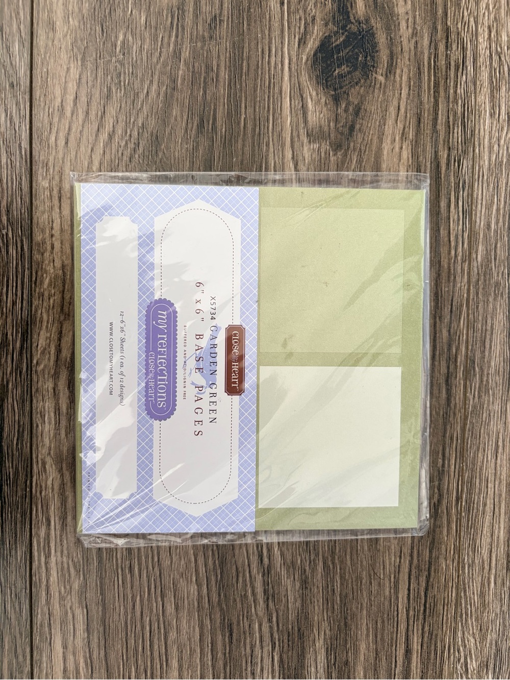 Close to my heart 6x6 base pages